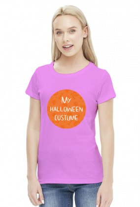 Halloween - my halloween costume - koszulka damska