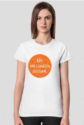Halloween - my halloween costume - koszulka damska