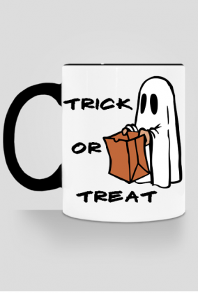 Halloween - trick or treat -  kubek