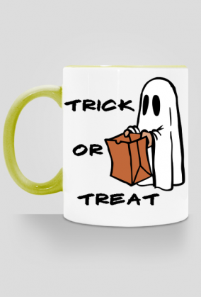 Halloween - trick or treat -  kubek