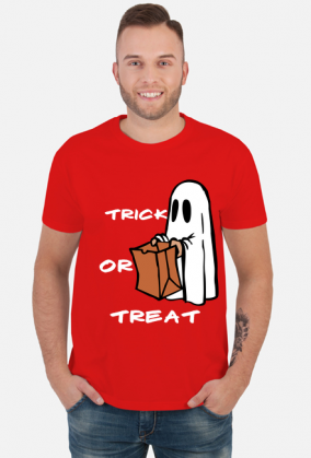 Halloween - trick or treat - koszulka