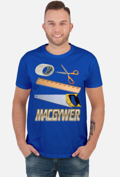 KOSZULKA MĘSKA ,,MACGYWER,,