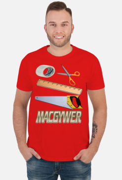KOSZULKA MĘSKA ,,MACGYWER,,