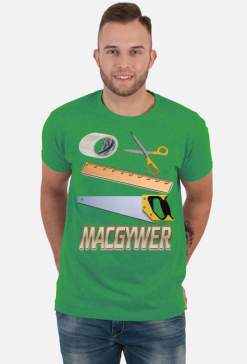 KOSZULKA MĘSKA ,,MACGYWER,,
