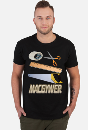 KOSZULKA MĘSKA ,,MACGYWER,,