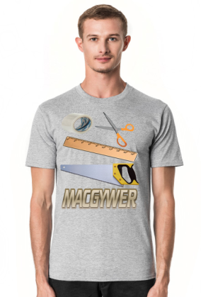 KOSZULKA MĘSKA ,,MACGYWER,,