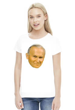 Jan Paweł II Papież koszulka damska (różne kolory)