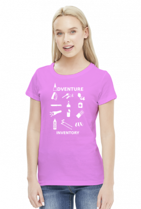 Adventure inventory - koszulka k