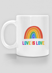 Love is love - kubek LGBT