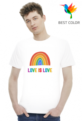 Love is love - koszulka męska LGBT