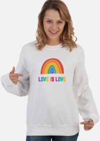 Love is love - bluza damska LGBT