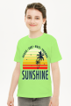 Tshirt girl holiday