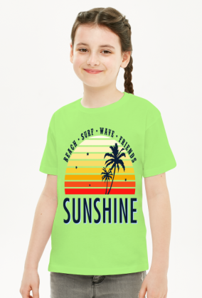 Tshirt girl holiday