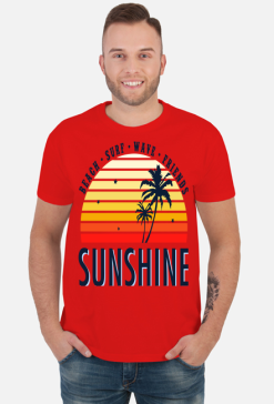 Tshirt man holiday