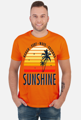 Tshirt man holiday