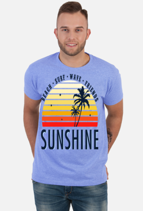 Tshirt man holiday