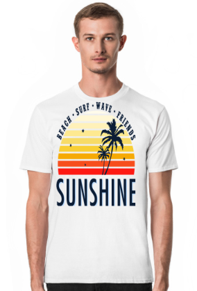 Tshirt man holiday