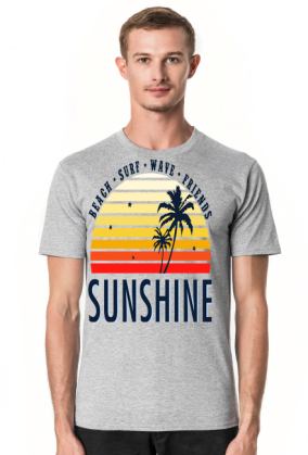 Tshirt man holiday