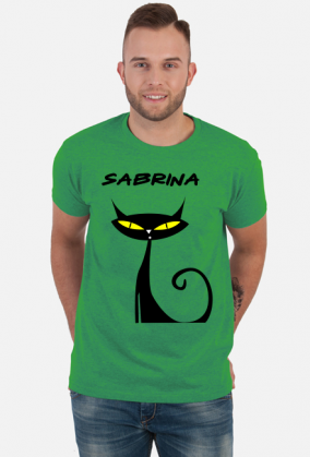 Sabrina - cat - koszulka