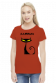 Sabrina - cat - koszulka damska