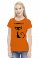 Sabrina - cat - koszulka damska