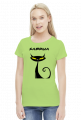 Sabrina - cat - koszulka damska