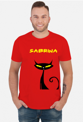 Sabrina - cat - koszulka