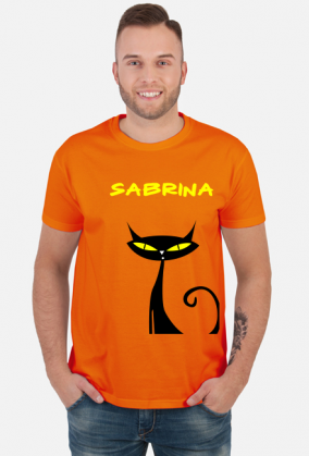 Sabrina - cat - koszulka