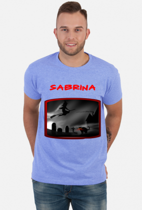 Sabrina - witch and cat- koszulka