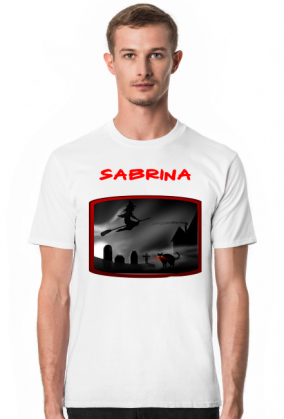 Sabrina - witch and cat- koszulka