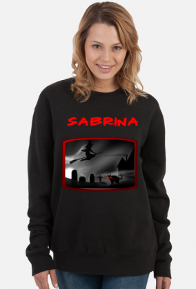 Sabrina - witch and cat - bluza damska
