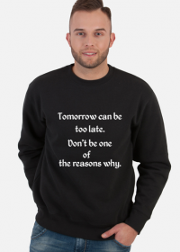 13 Reasons why - tomorrow can be too late - bluza