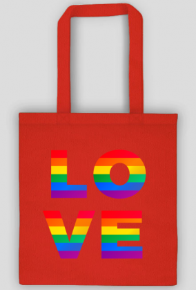LOVE - eko torba LGBT