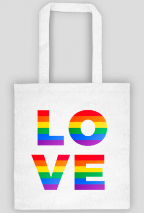 LOVE - eko torba LGBT