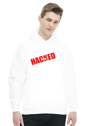 bluza z kapturem hacked