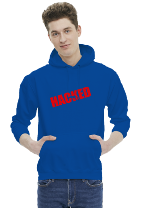 bluza z kapturem hacked