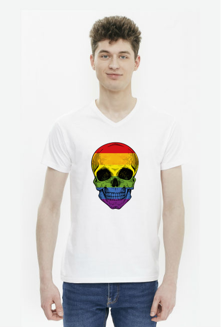 karmelove #5 - Tshirt w serek dla faceta