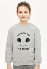 Alien kosmita bluza unisex dla dzieci