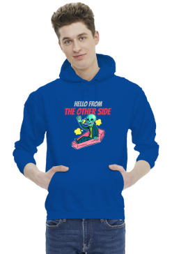 Szkielet w trumnie bluza z kapturem męska
