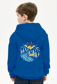 Bluza chłopięca- grafika górska 1 - Góry, mountains
