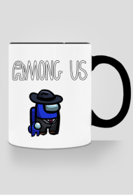 Kubek czarno biały Among Us Laczuś was not was the impostor