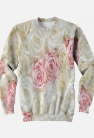 BLUZA DAMSKA ,,RÓŻE,,