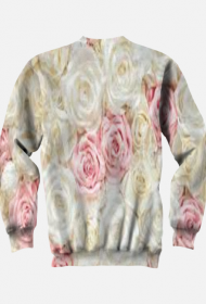 BLUZA DAMSKA ,,RÓŻE,,