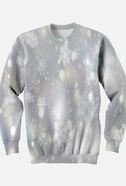 BLUZA DAMSKA ,,SPADAJĄCY ŚNIEG,,