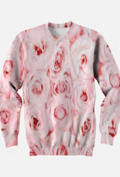 BLUZA DAMSKA ,,RÓŻE,,