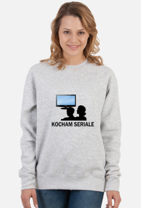 Kocham Seriale ciepła bluza