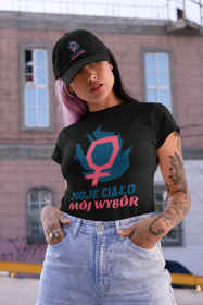 Koszulka "Moje ciało, Mój wybór"