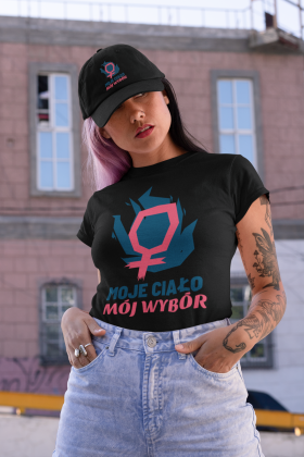 Koszulka "Moje ciało, Mój wybór"