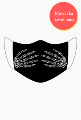 maska szkielet dziecięca