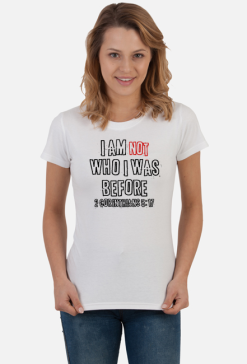 I AM NOT WHO I WAS BEFORE GOD JESUS CHRIST CHRISTIAN FAITH JEZUS CHRYSTUS BÓG WIARA